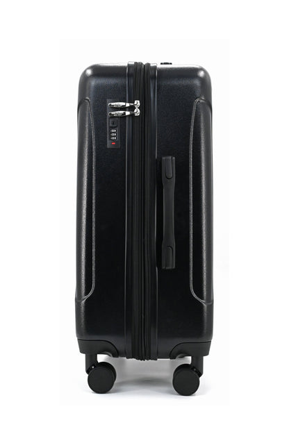 ISAAC MIZRAHI LUNA 3-Piece Luggage Set – Lightweight Expandable ABS Hard Shell Suitcases with Spinner Wheels (28”/24”/20”) – Designer Travel Set