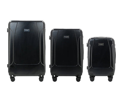 ISAAC MIZRAHI LUNA 3-Piece Luggage Set – Lightweight Expandable ABS Hard Shell Suitcases with Spinner Wheels (28”/24”/20”) – Designer Travel Set