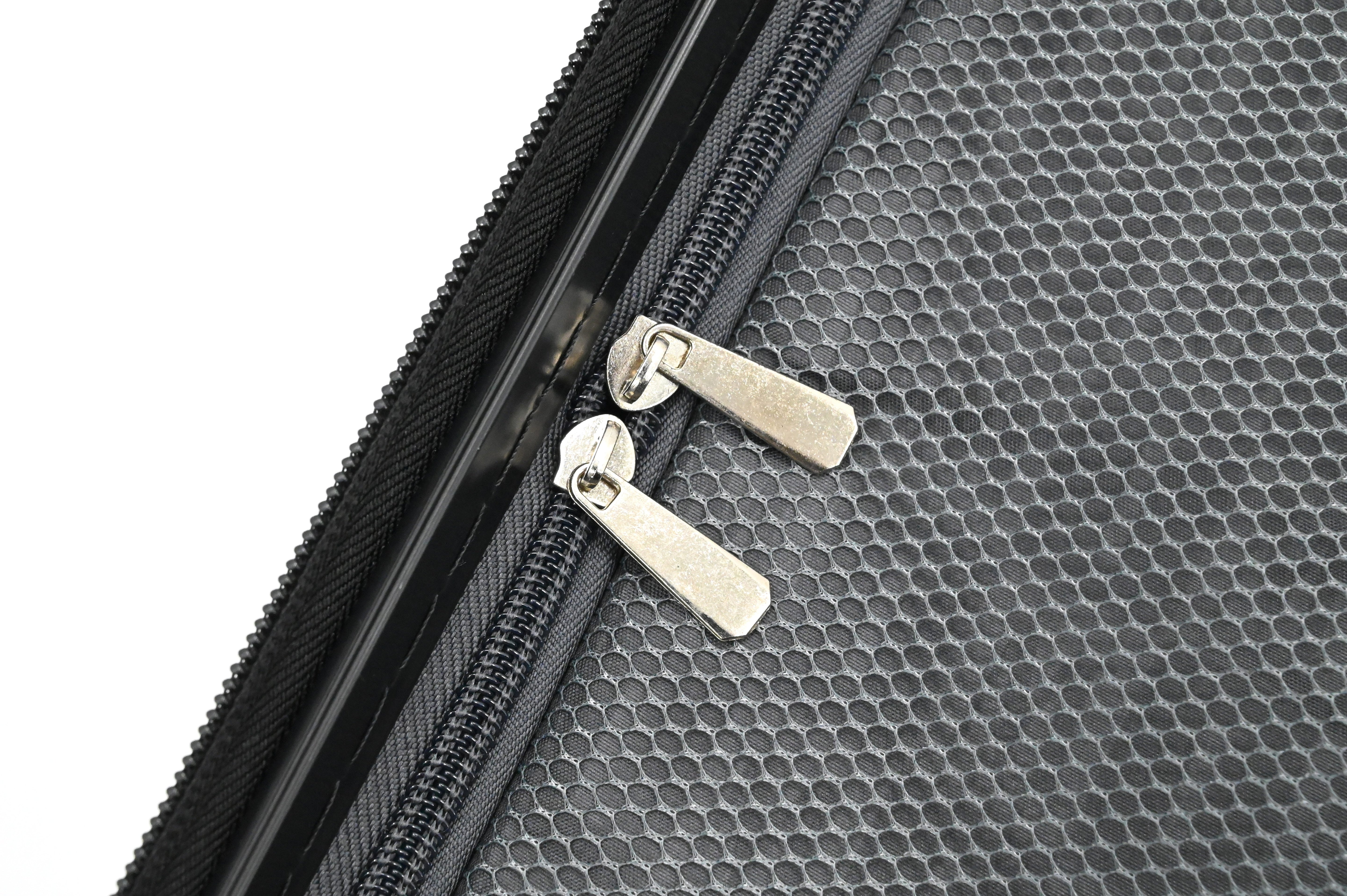 ISAAC MIZRAHI LUNA 3-Piece Luggage Set – Lightweight Expandable ABS Hard Shell Suitcases with Spinner Wheels (28”/24”/20”) – Designer Travel Set