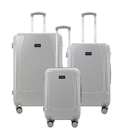 ISAAC MIZRAHI LUNA 3-Piece Luggage Set – Lightweight Expandable ABS Hard Shell Suitcases with Spinner Wheels (28”/24”/20”) – Designer Travel Set