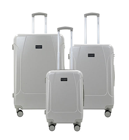 ISAAC MIZRAHI LUNA 3-Piece Luggage Set – Lightweight Expandable ABS Hard Shell Suitcases with Spinner Wheels (28”/24”/20”) – Designer Travel Set