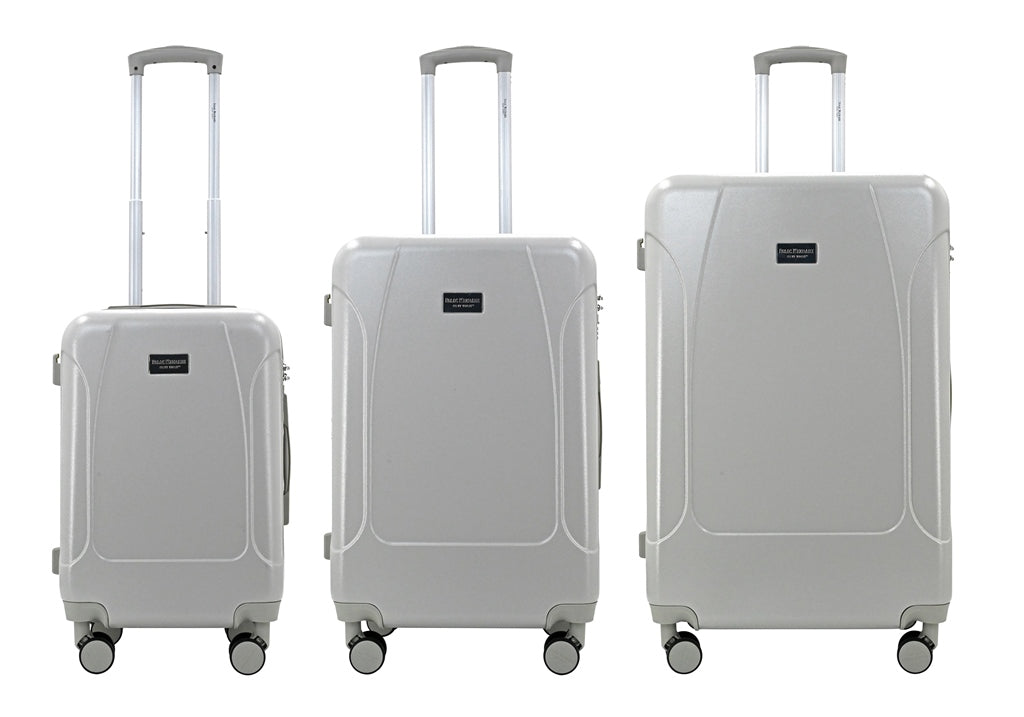 ISAAC MIZRAHI LUNA 3-Piece Luggage Set – Lightweight Expandable ABS Hard Shell Suitcases with Spinner Wheels (28”/24”/20”) – Designer Travel Set