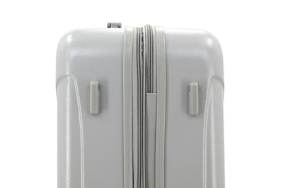 ISAAC MIZRAHI LUNA 3-Piece Luggage Set – Lightweight Expandable ABS Hard Shell Suitcases with Spinner Wheels (28”/24”/20”) – Designer Travel Set