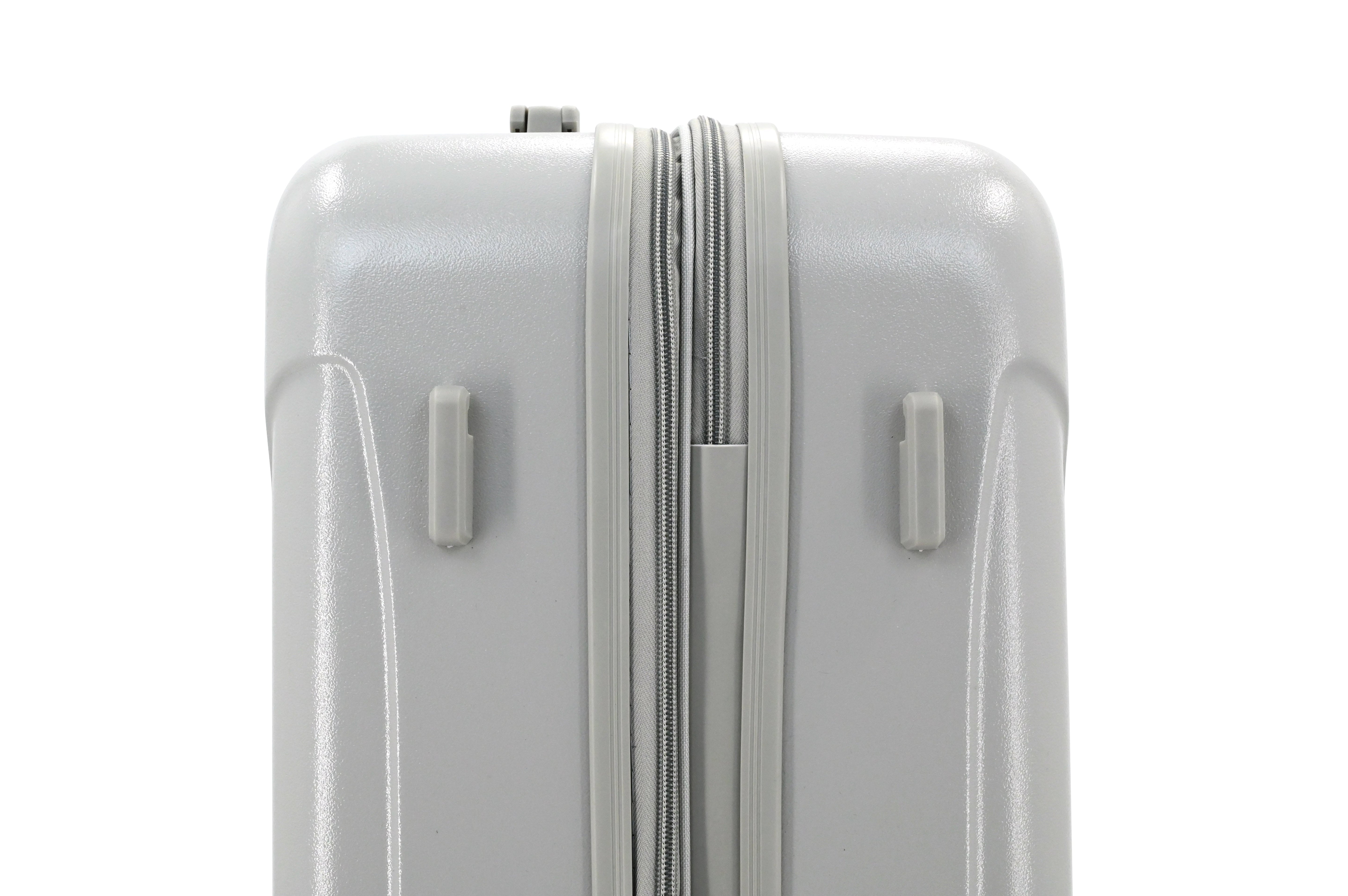 ISAAC MIZRAHI LUNA 3-Piece Luggage Set – Lightweight Expandable ABS Hard Shell Suitcases with Spinner Wheels (28”/24”/20”) – Designer Travel Set