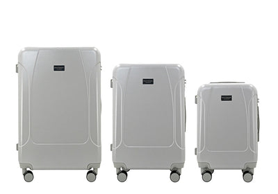 ISAAC MIZRAHI LUNA 3-Piece Luggage Set – Lightweight Expandable ABS Hard Shell Suitcases with Spinner Wheels (28”/24”/20”) – Designer Travel Set