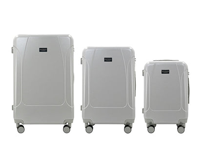 ISAAC MIZRAHI LUNA 3-Piece Luggage Set – Lightweight Expandable ABS Hard Shell Suitcases with Spinner Wheels (28”/24”/20”) – Designer Travel Set