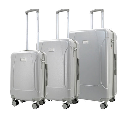 ISAAC MIZRAHI LUNA 3-Piece Luggage Set – Lightweight Expandable ABS Hard Shell Suitcases with Spinner Wheels (28”/24”/20”) – Designer Travel Set