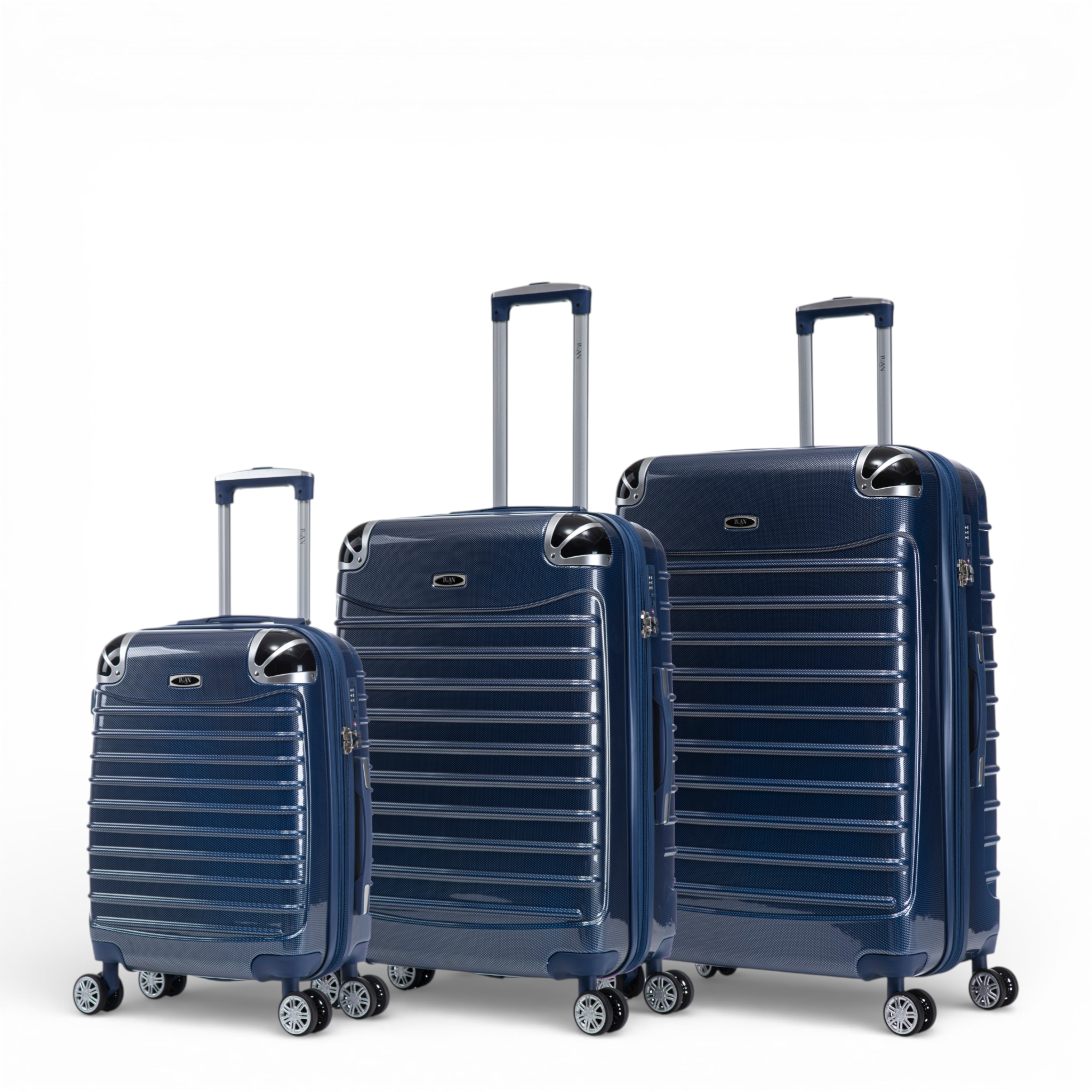 New Castle Hardside Luggage - 3 Pc Set
