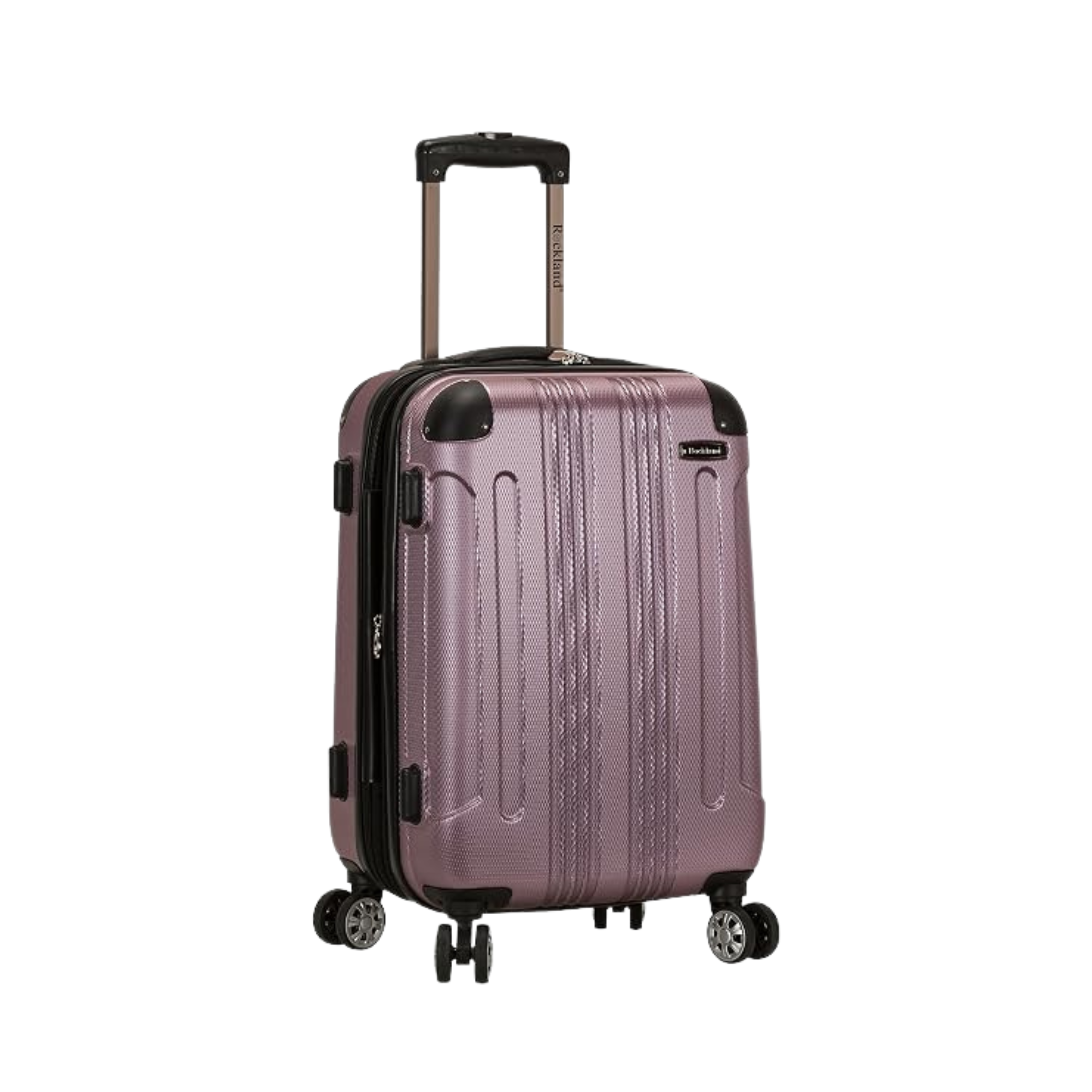 Rockland London Hardside Expandable Luggage with Spinner Wheels
