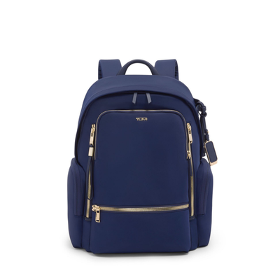 celina tumi backpack Voyageur Medium Black / Gold access exterior zips make staying organized feel effortless Celina Backpack | Tumi US