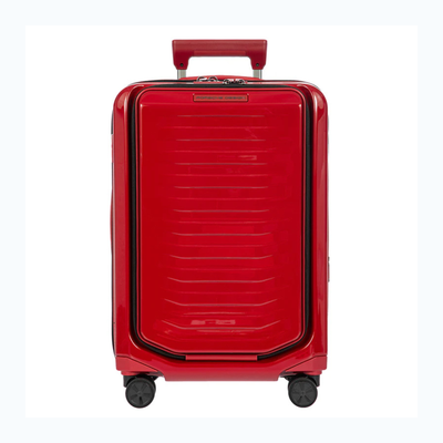 Porsche Design Roadster Expandable Spinner Collection - Carmine Red Shiny / Carry-On with Pocket 21"