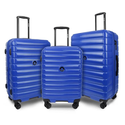 New York Xpress Hard Shell Expandable Luggage Spinner - 3 Pc Set