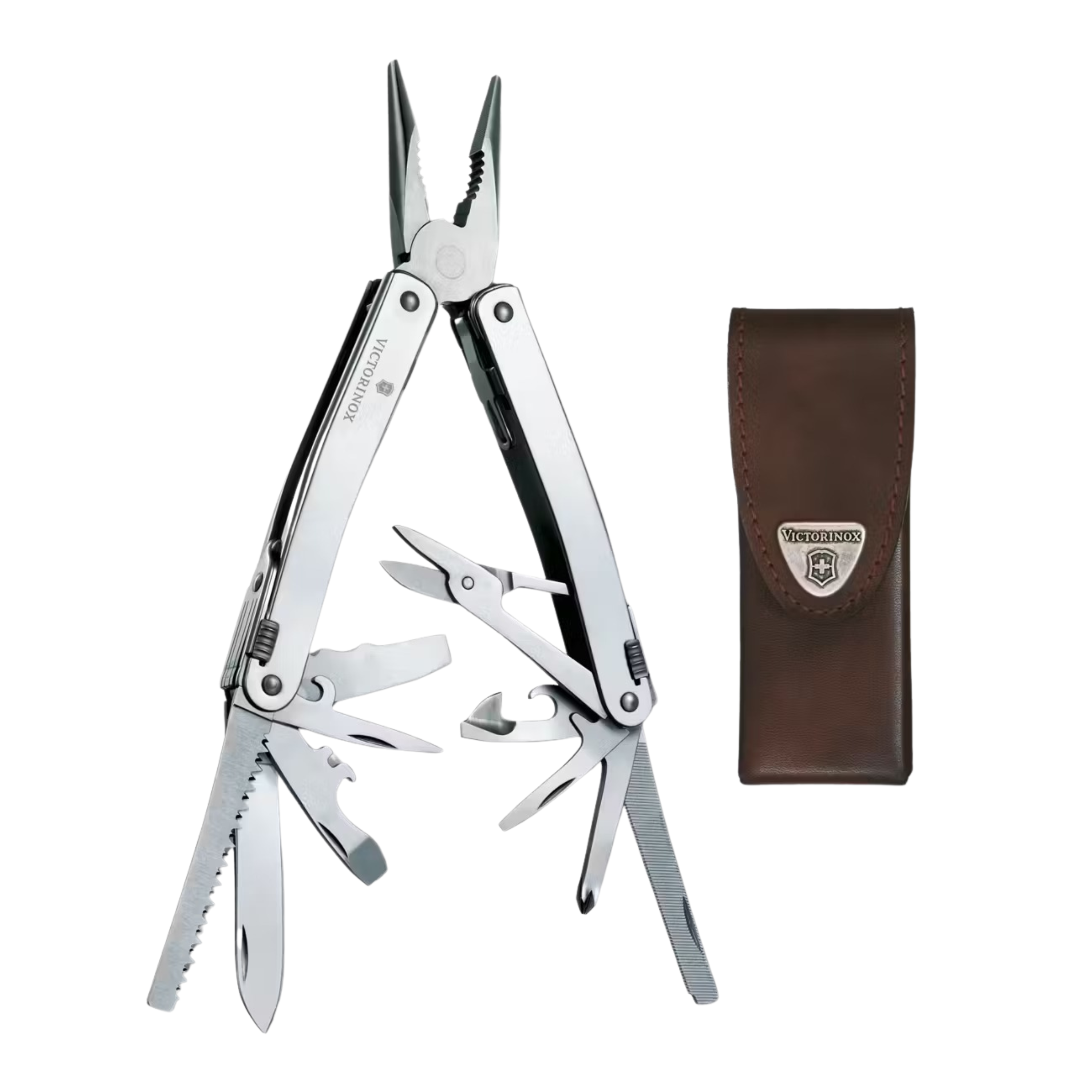 Victorinox  Swiss Tool Spirit X in Leather Pouch