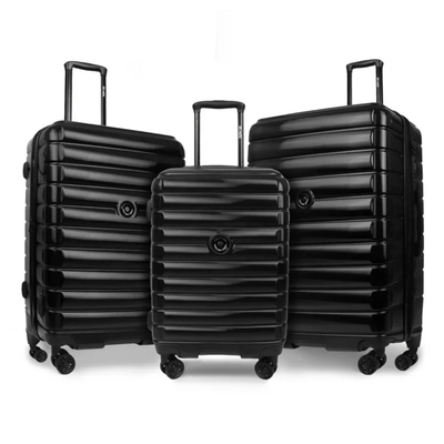 New York Xpress Hard Shell Expandable Luggage Spinner - 3 Pc Set