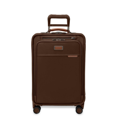 Briggs & Riley Baseline Essential Carry-On Spinner Chocolate