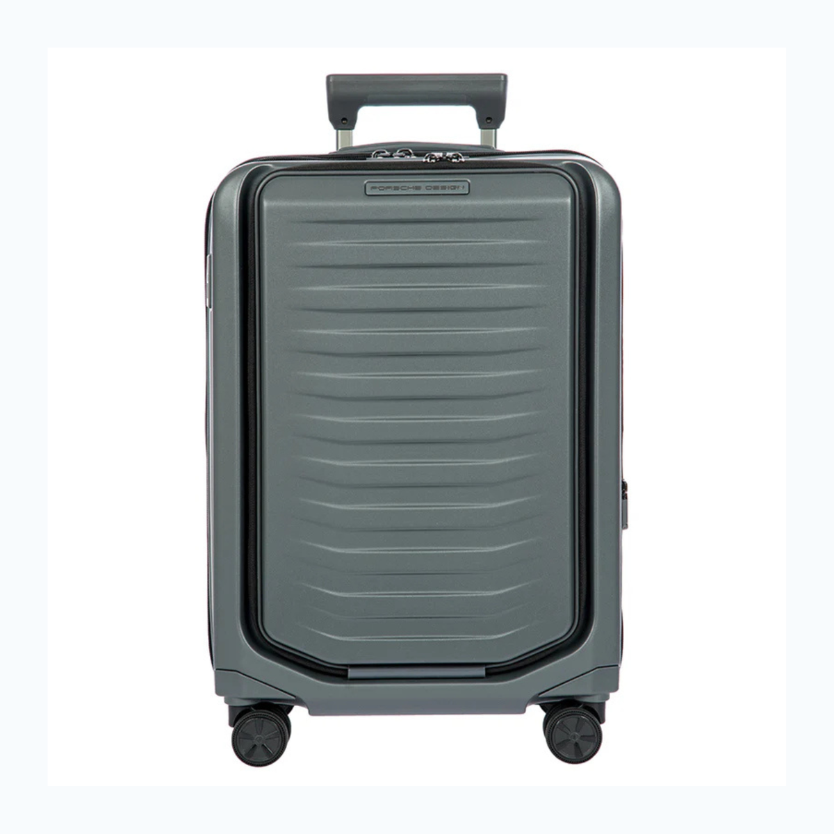 Porsche Design Roadster Expandable Spinner Collection - Matt Grey / Carry-On with Pocket 21"