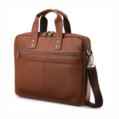 Samsonite Classic Leather Slim Briefcase