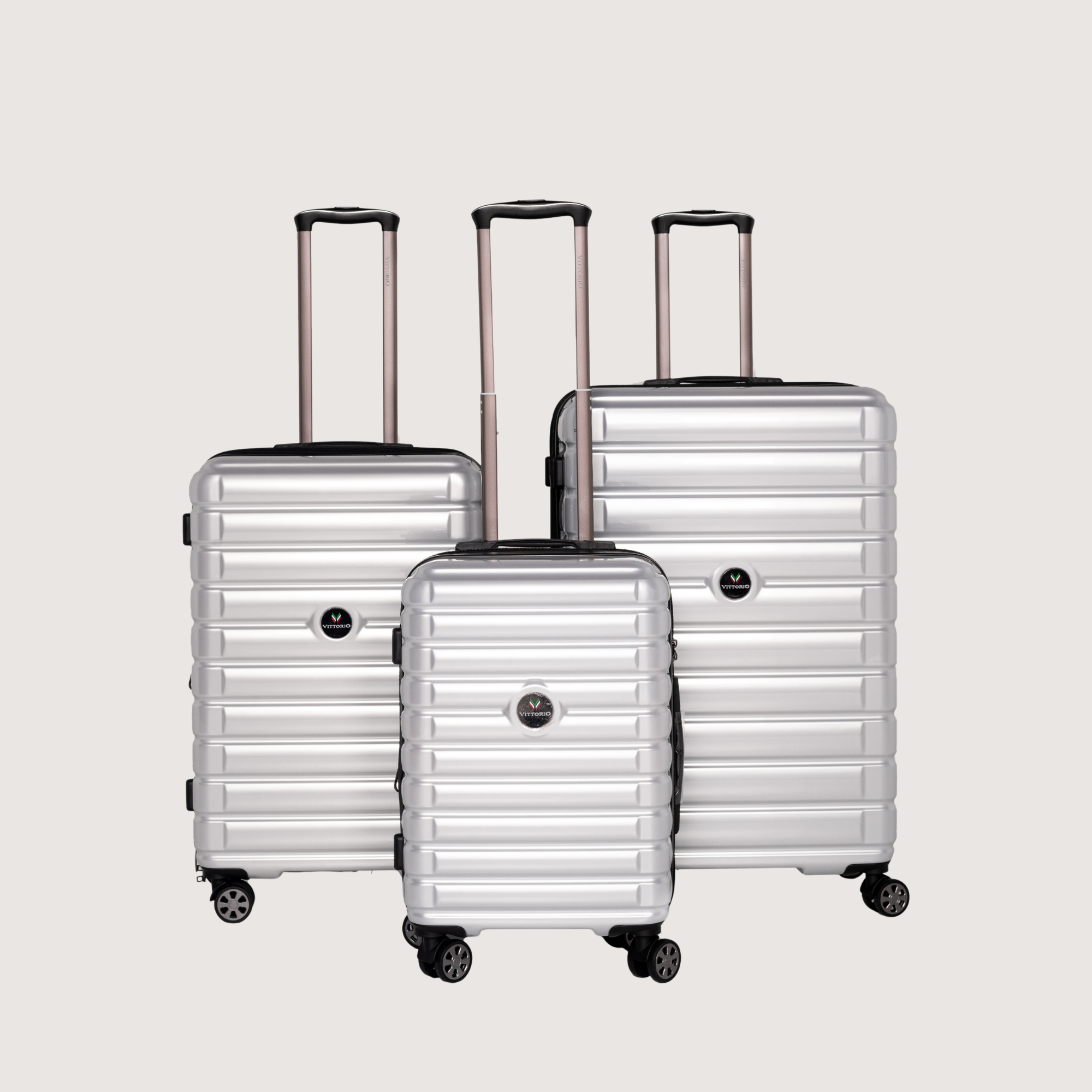 Vittorio Barcelona Expandable Luggage - 3 Pc Set