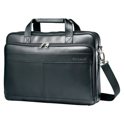 Leather Slim Briefcase