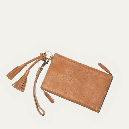 TWO ZIPPER POUCH