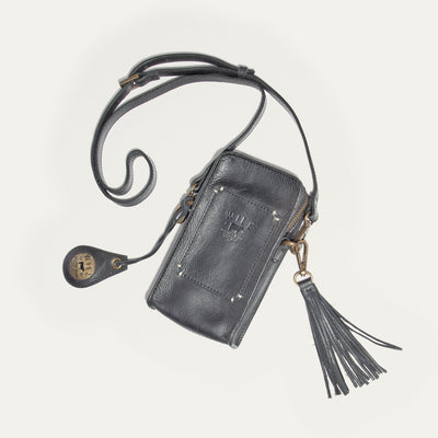 Signature Zip Phone Crossbody