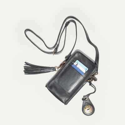 Signature Zip Phone Crossbody