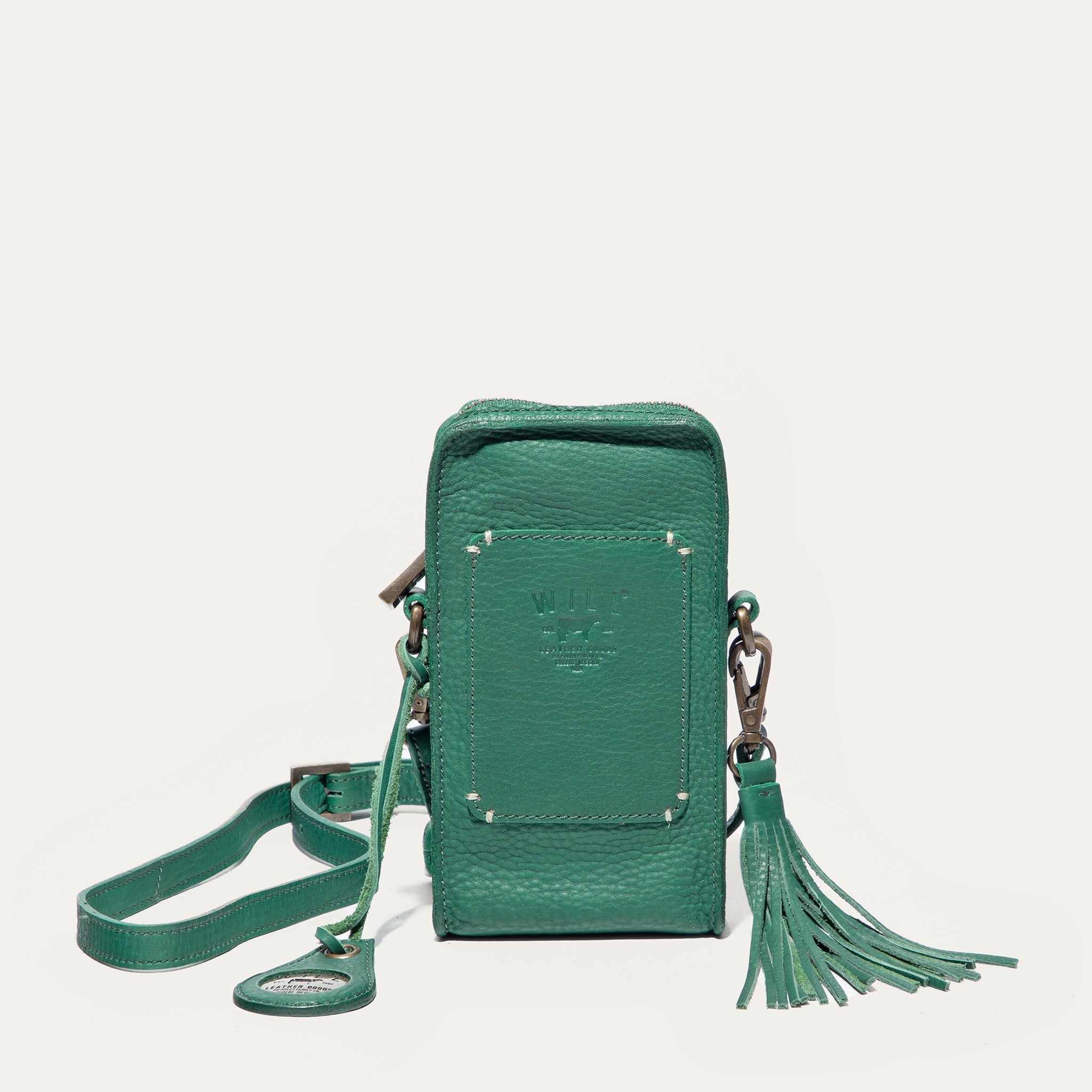 Signature Zip Phone Crossbody