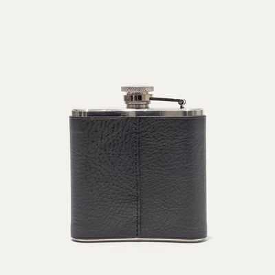 Leather & Stainless Steel Flask