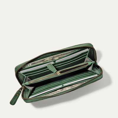 Zip Around Clutch