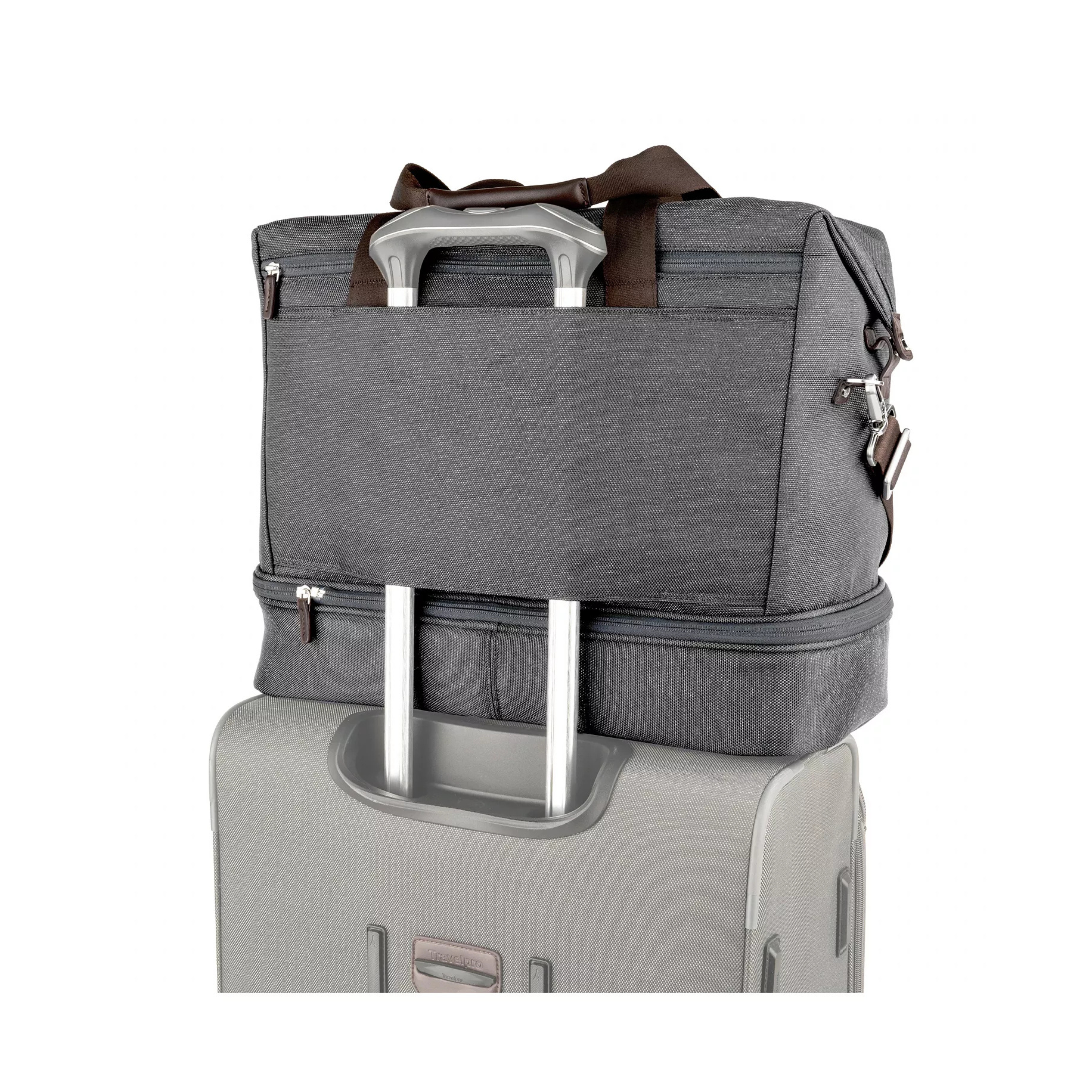 Bolso de fin de semana Platinum Elite con fondo abatible