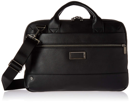 Briggs & Riley @Work Leather Slim Briefcase