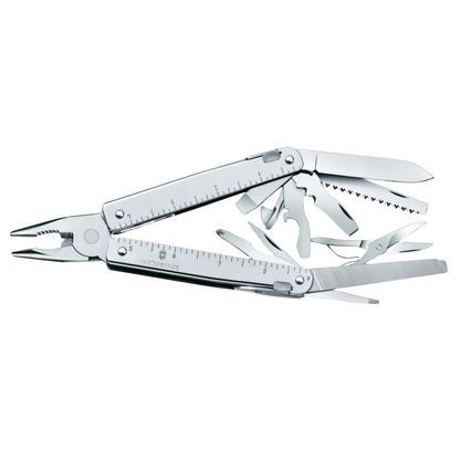 Victorinox Swiss Tool X Plus Ratchet in Leather Pouch, 115 mm