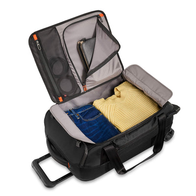 Briggs & Riley ZDX Rolling Carry-on Upright Duffel 21"