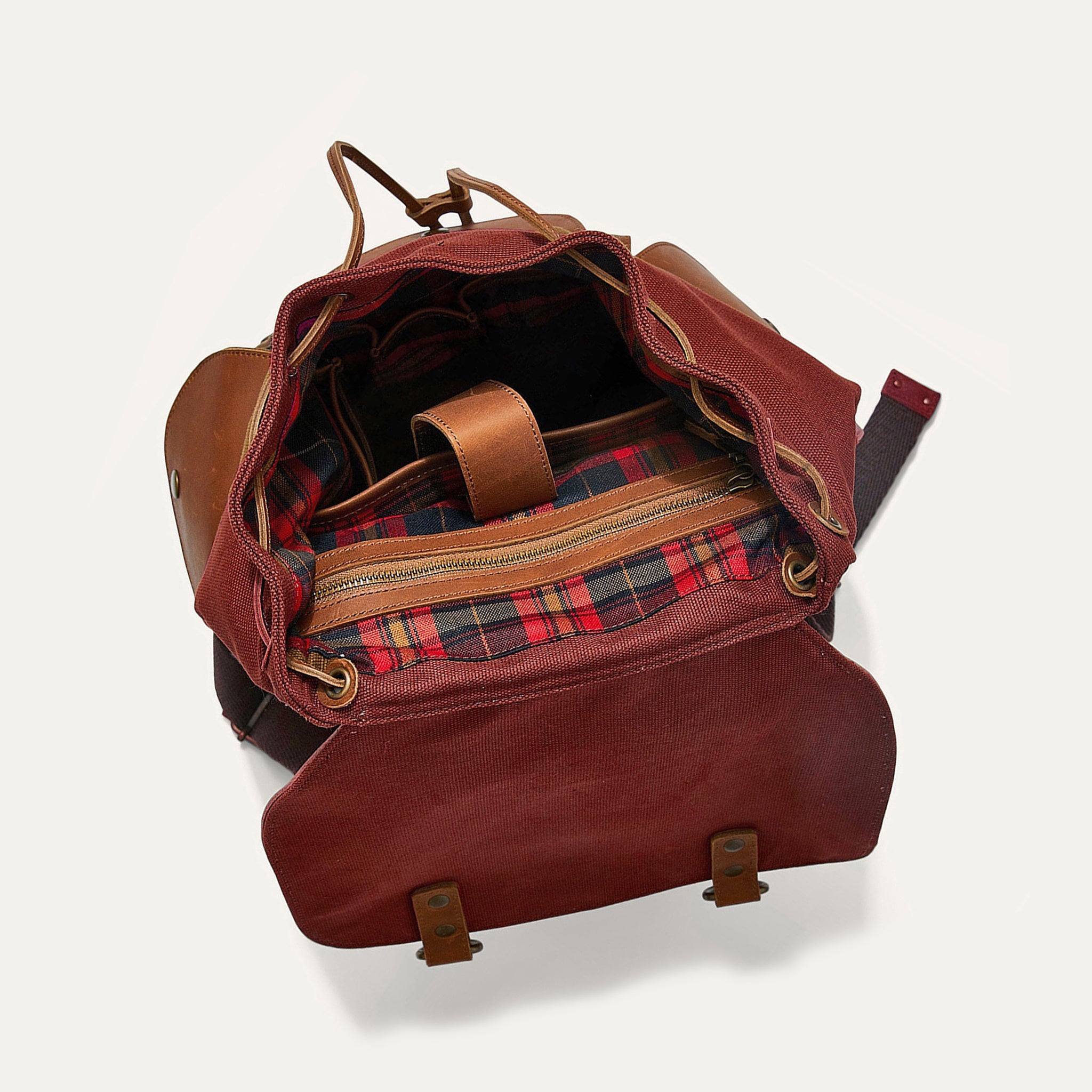 Lennon Canvas & Leather Backpack