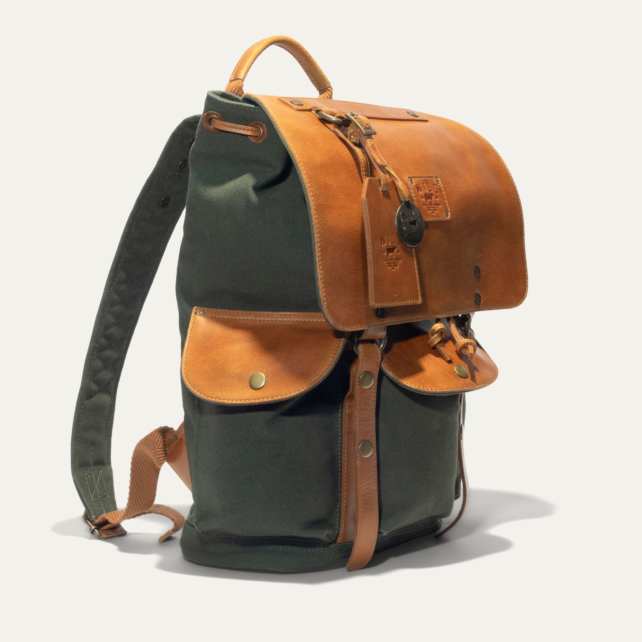 Lennon Canvas & Leather Backpack