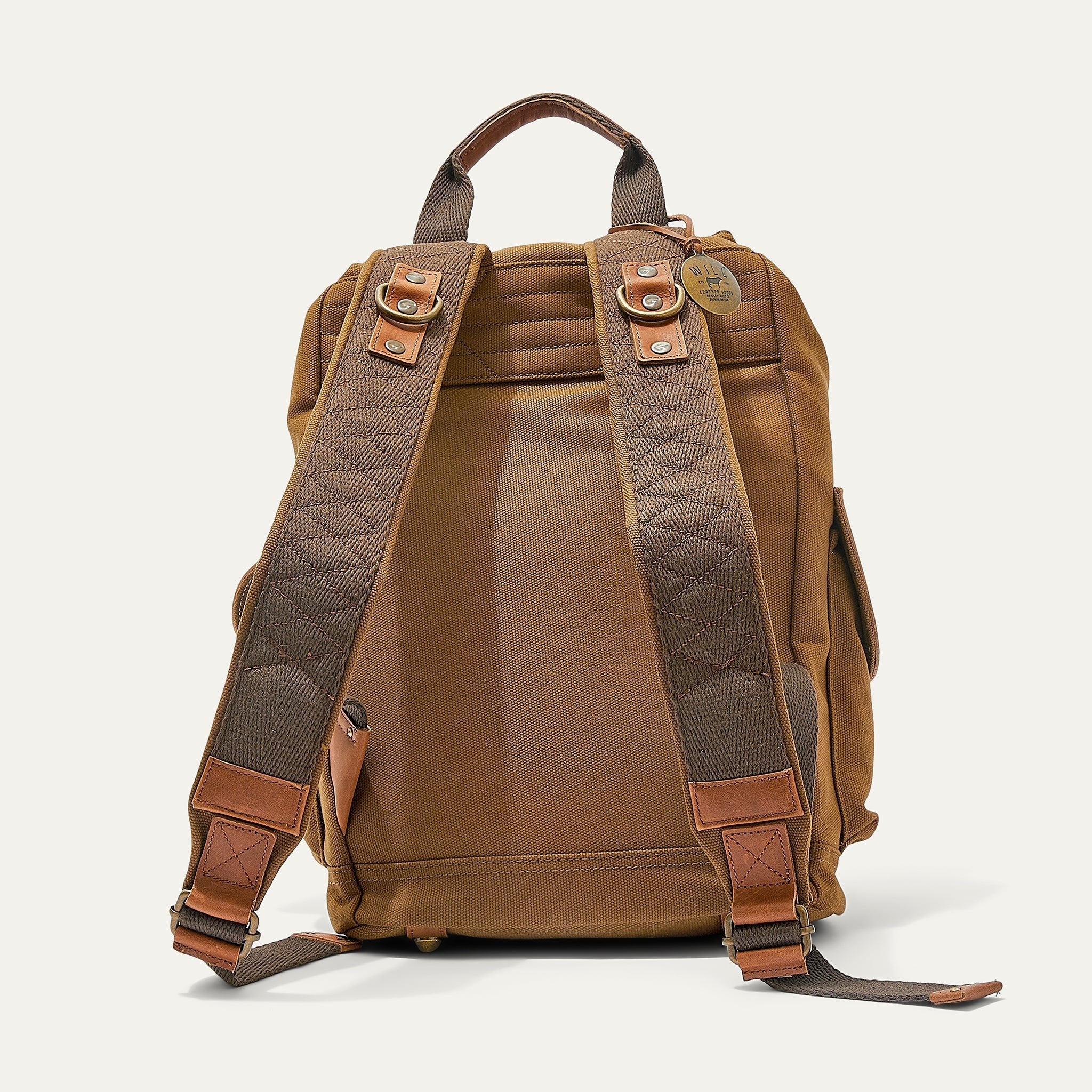 Lennon Canvas & Leather Backpack