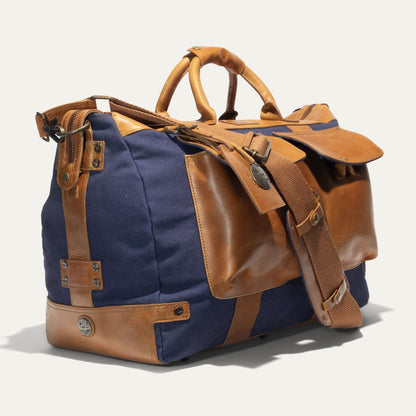 Canvas & Leather Travel Duffle
