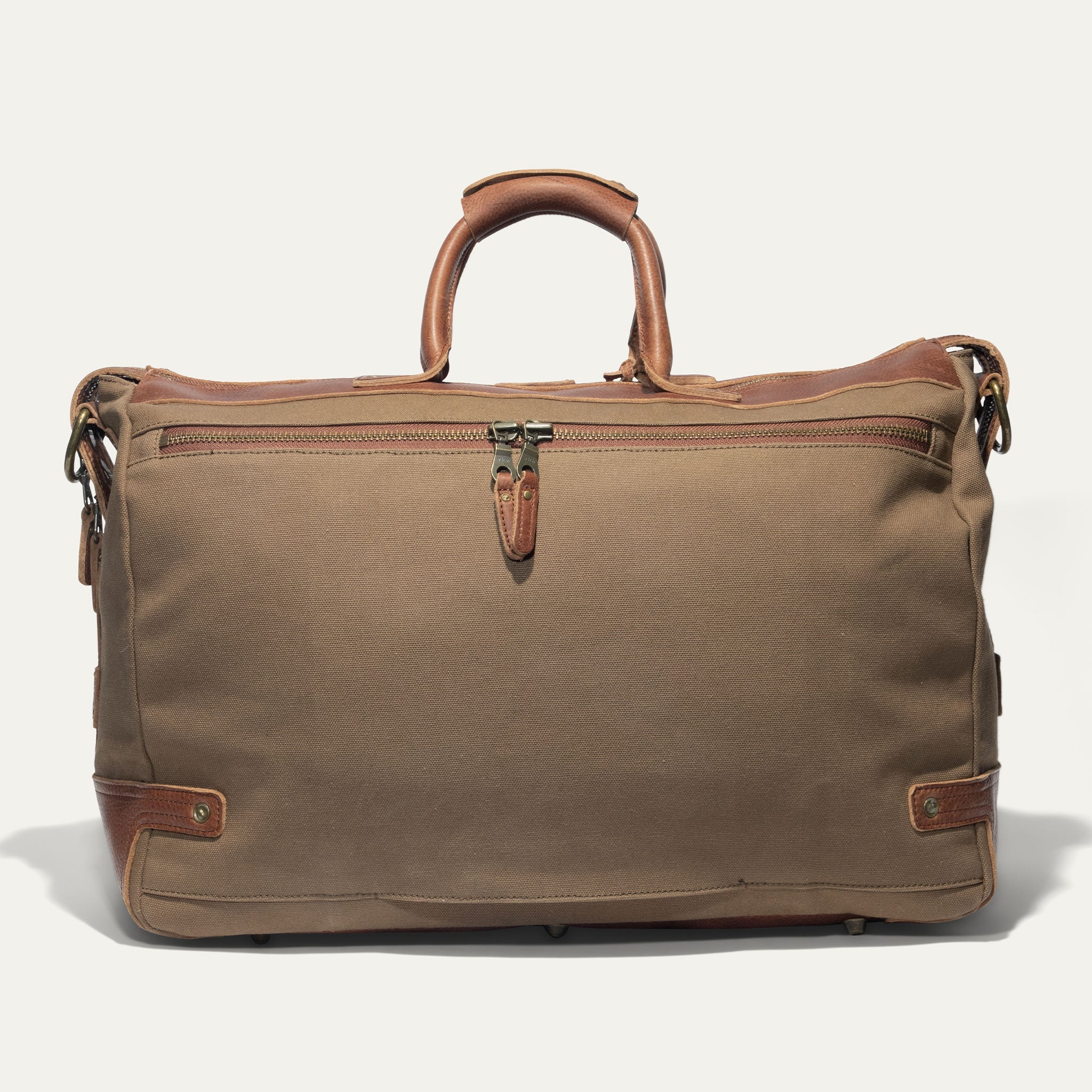 Canvas & Leather Travel Duffle