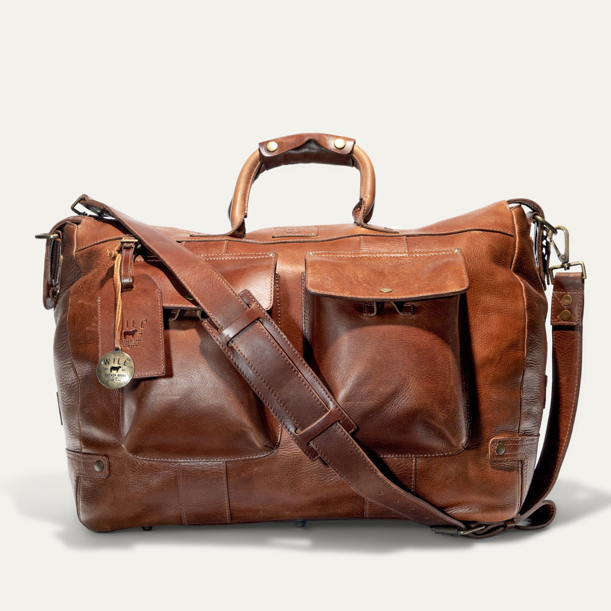 Leather Travel Duffle