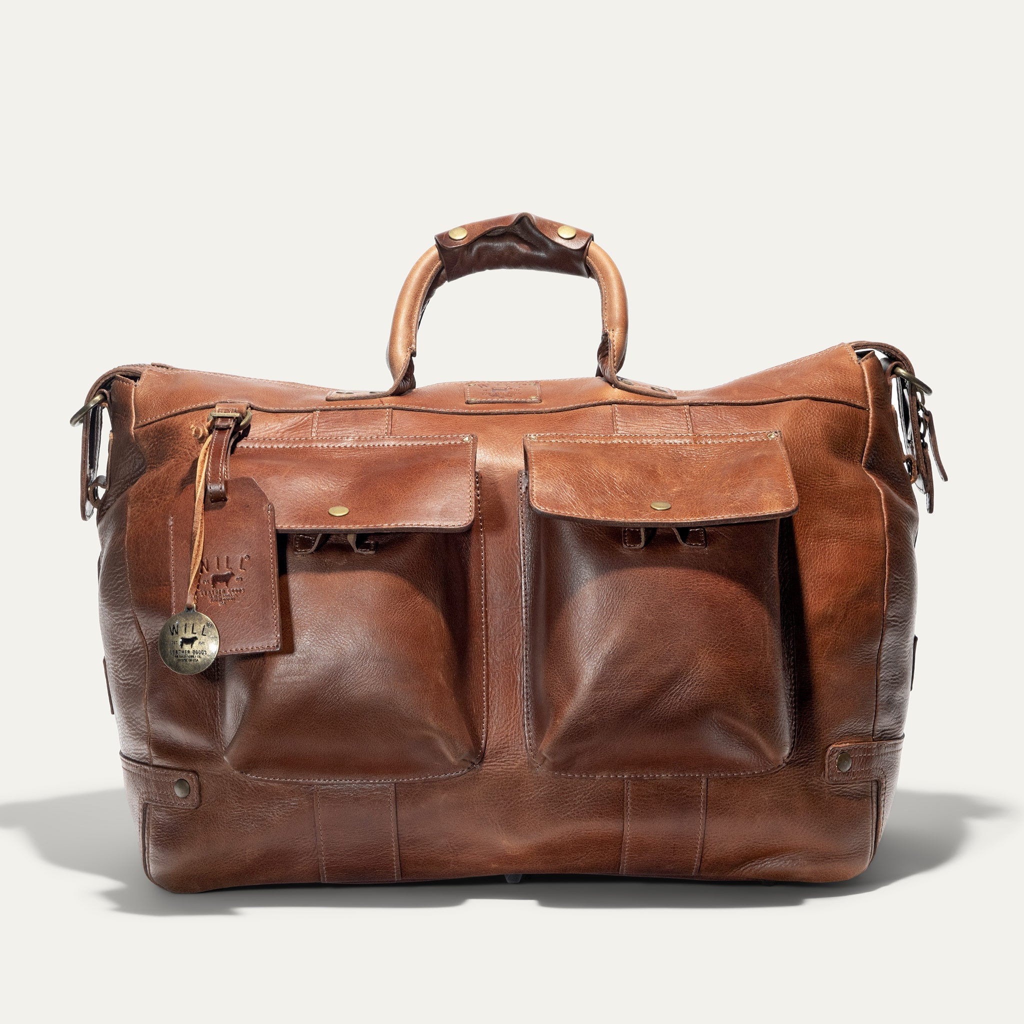 Leather Travel Duffle