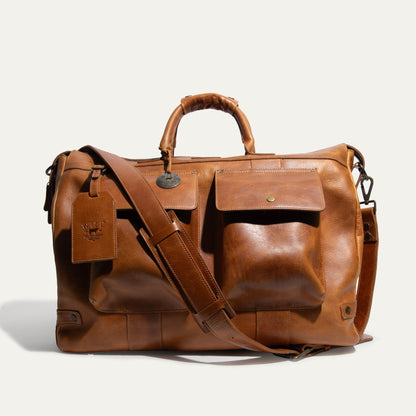 Leather Travel Duffle