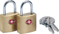 TSA Brass Key Padlocks - Voyage Luggage