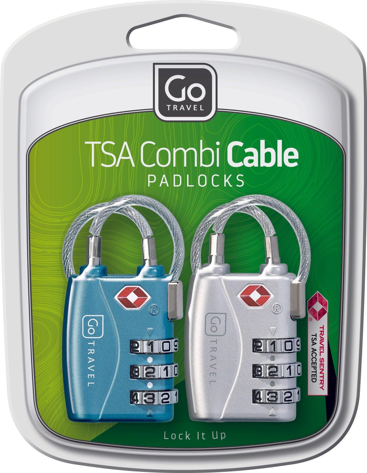 TSA Combi Cable Padlocks - Voyage Luggage