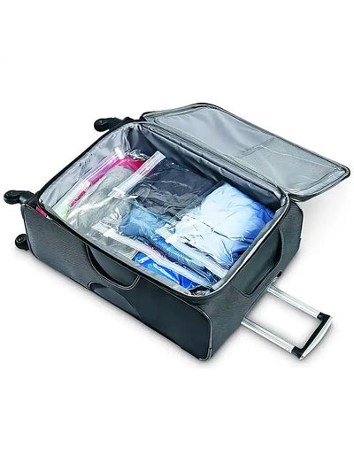 Samsonite 12 Pc Compression Bag Kit (2 Pouch Size, 4 Carry On Size, 4 Large Size, 2Xl Vacuum Size)