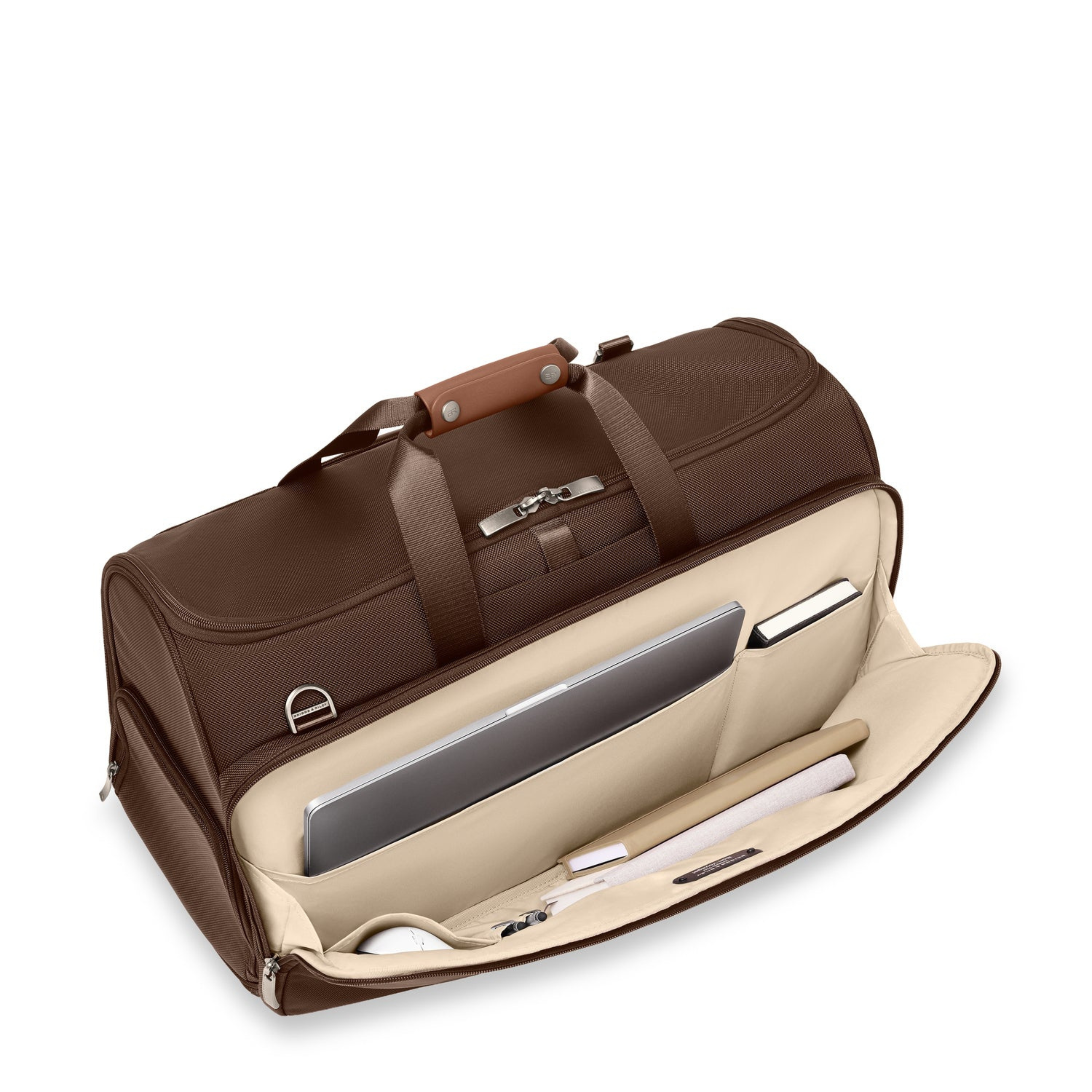 Briggs & Riley Baseline Garment Duffel Chocolate