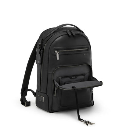men's tumi backpacks TUMI Harrison Warren Backpack Black Bombe