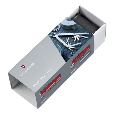 Victorinox Swiss Tool X Plus Ratchet in Leather Pouch, 115 mm