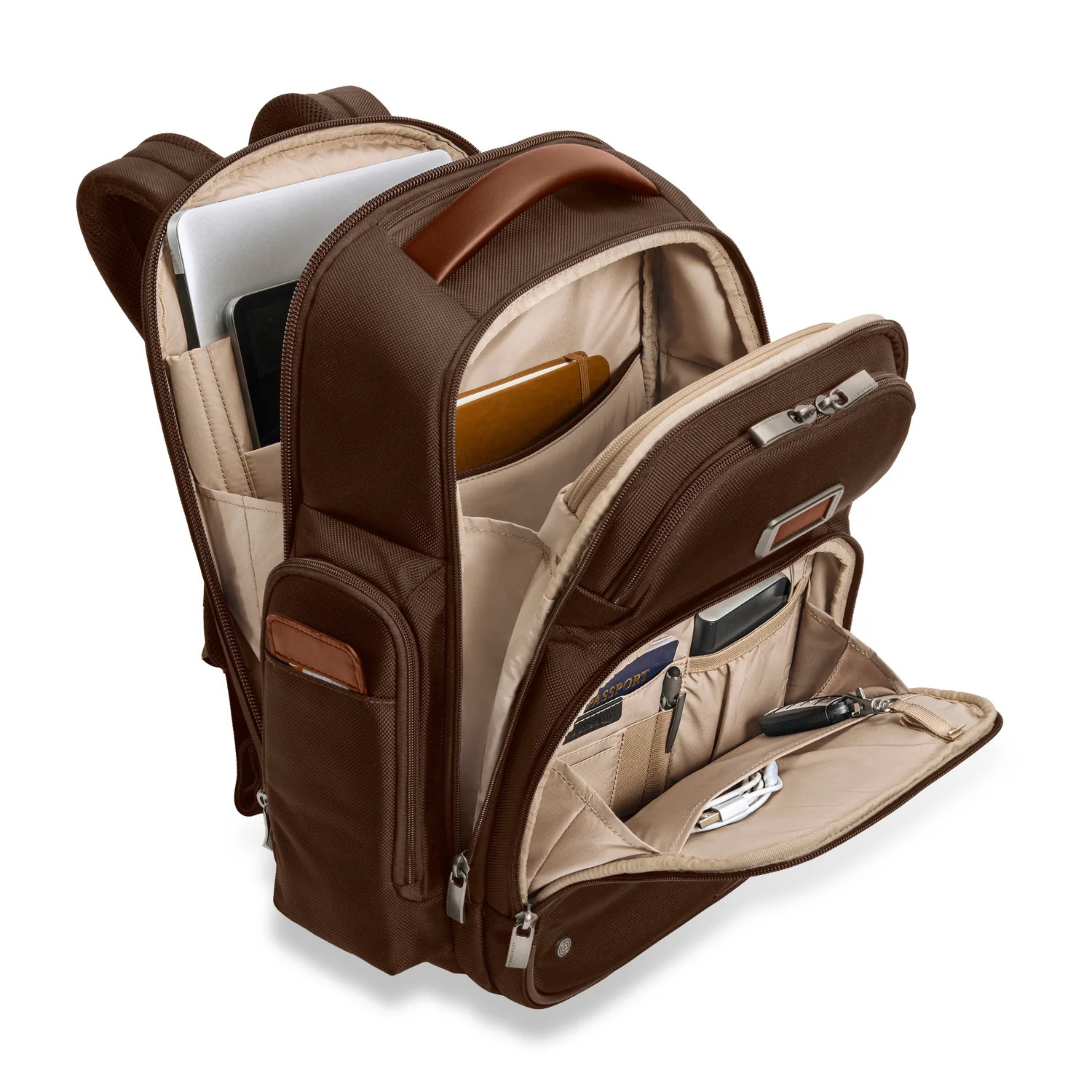 Briggs & Riley @Work Large Cargo Backpack Chocolate