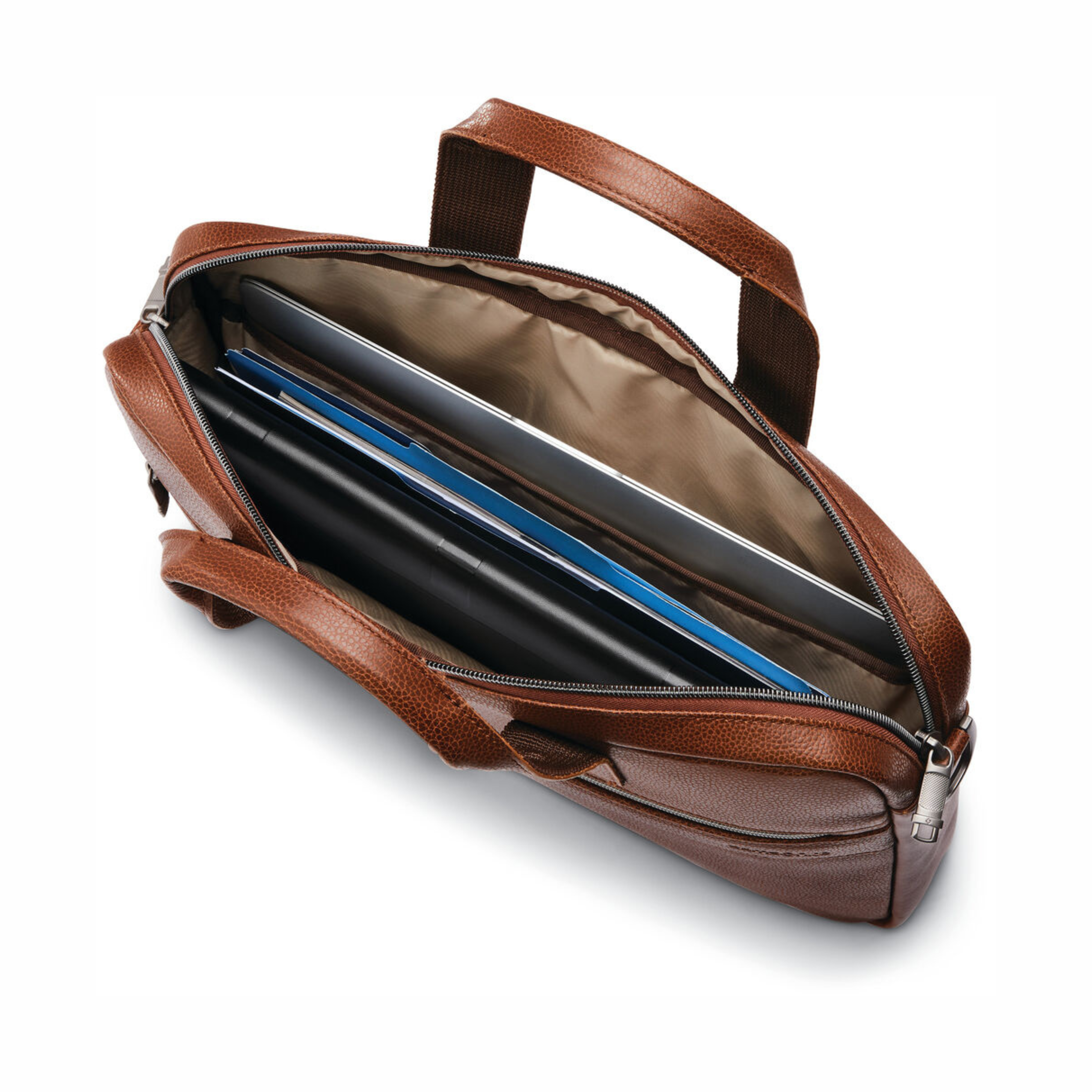 Samsonite Classic Leather Slim Briefcase