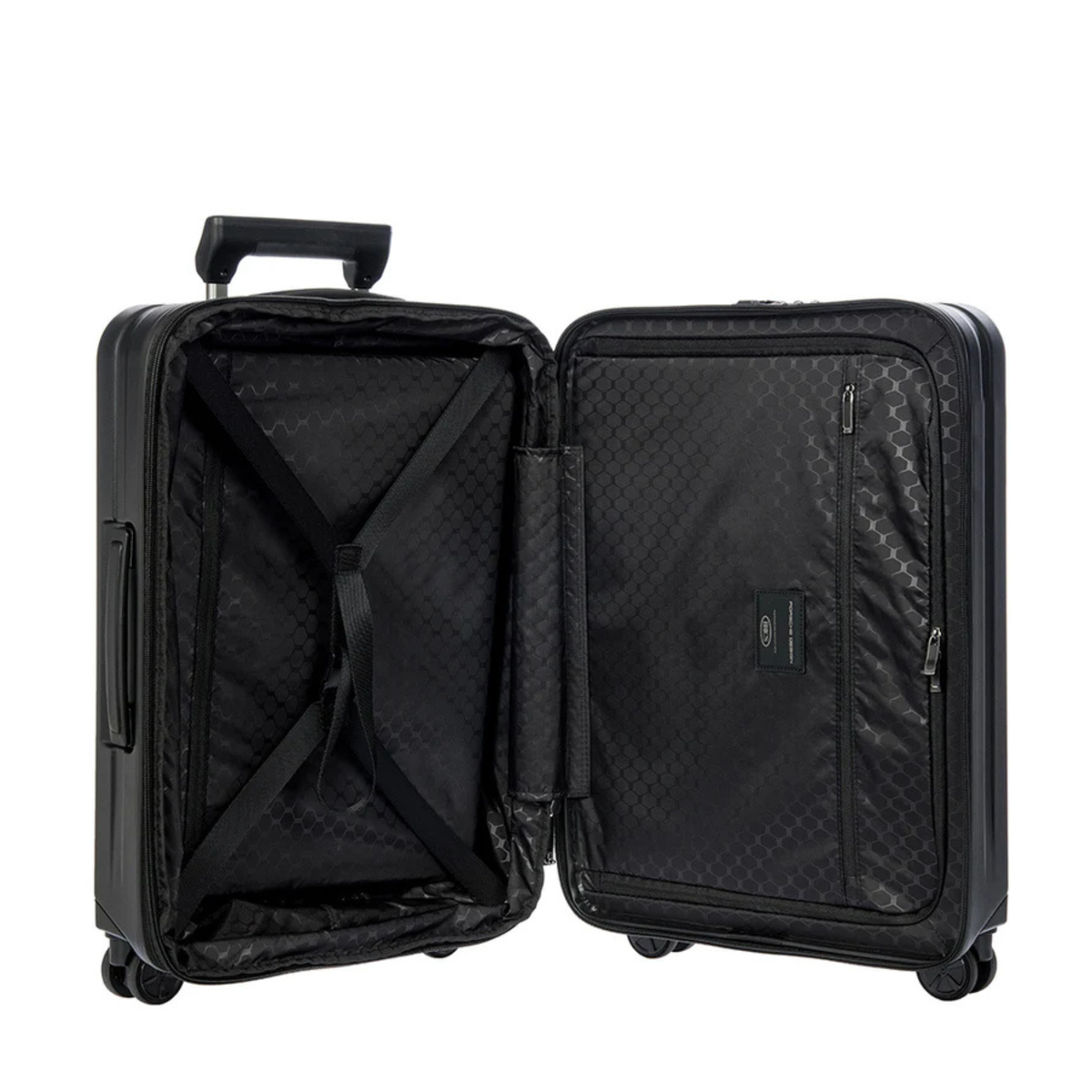 Porsche Design Roadster Expandable Spinner Collection - Matte Black / Carry-On with Pocket 21"